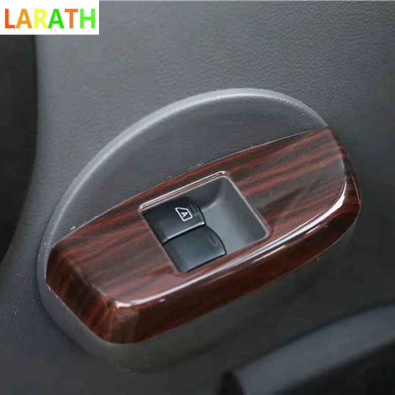 Для Nissan nv200 2010 2011 красное дерево углеродное волокно LHD стеклоподъемные кнопки