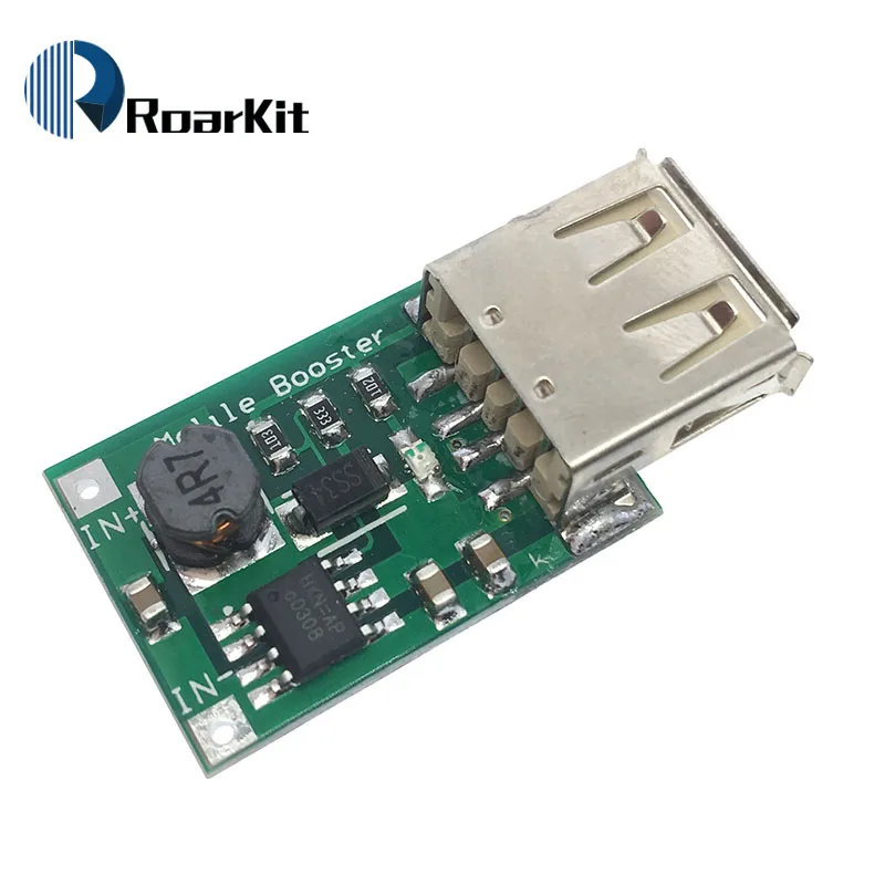5 шт./лот DC 2 В до 1200ma 1.2a повышающего Booster USB мобильный Питание модуль|dc-dc 5v|dc-dc 5pcsdc-dc to