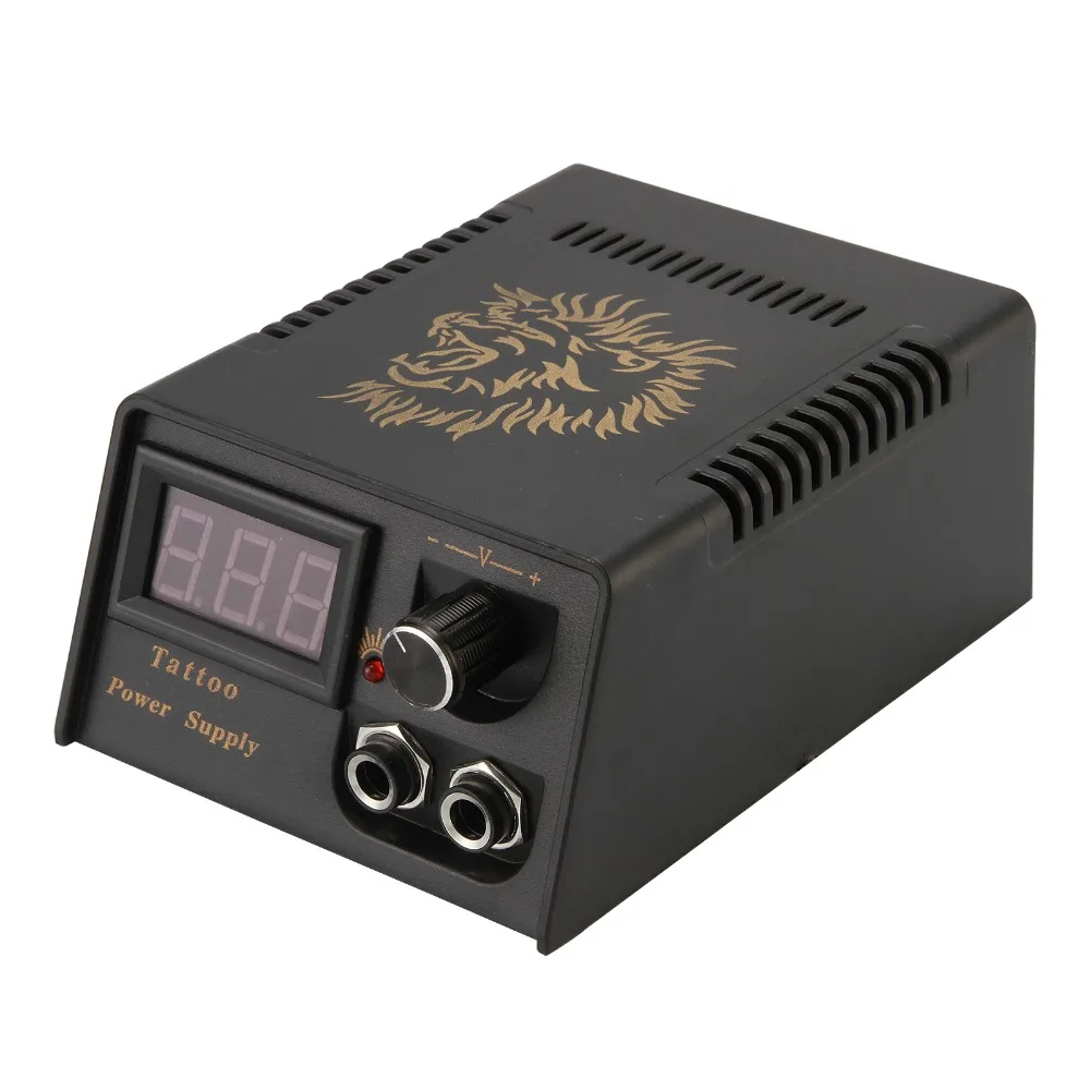110V/220V LCD Professional Tattoo Digital Dual Power Supply For Foot Pedal Switch Machine | Красота и здоровье