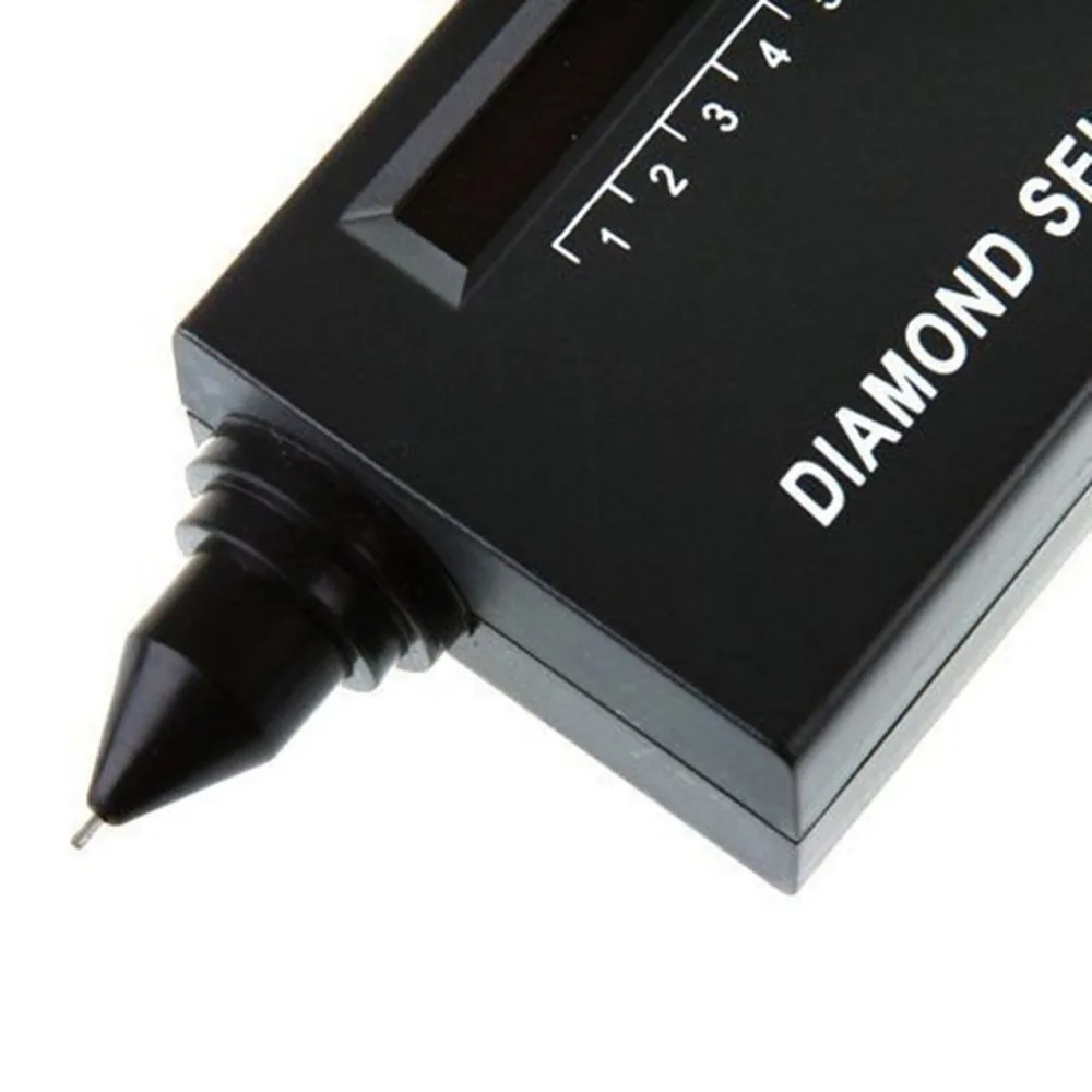 Portable Diamond Gems Tester Pen Gemstone Selector Tool LED Indicator Accurate Reliable Jewelry Test | Инструменты