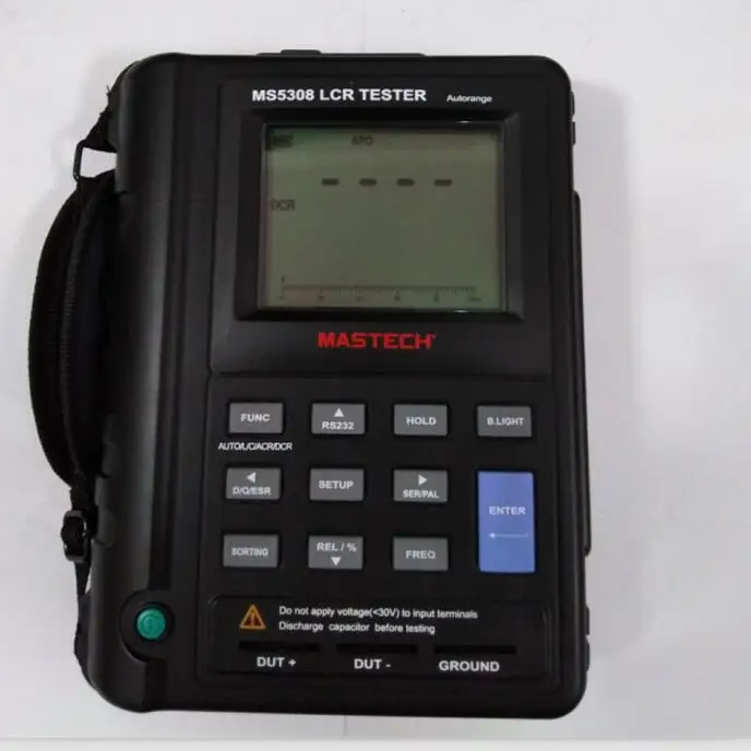 Портативный Измеритель LCR Mastech MS5308 с автоматическим диапазоном высокая
