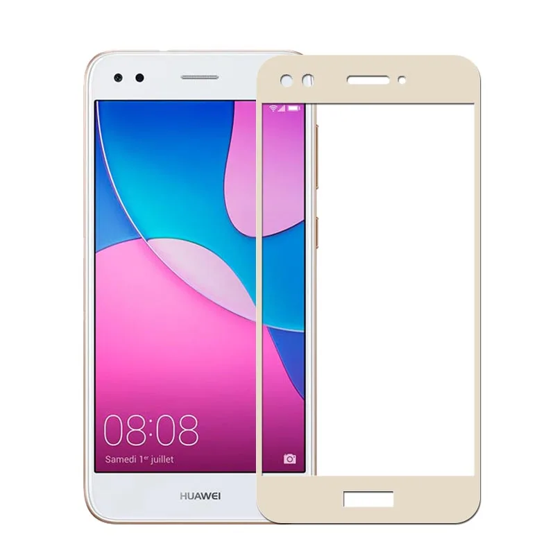Полное покрытие закаленное стекло для Huawei Y6 Pro 2017 SLA-L02 L22-L22 L03 Защитная пленка P9 Lite