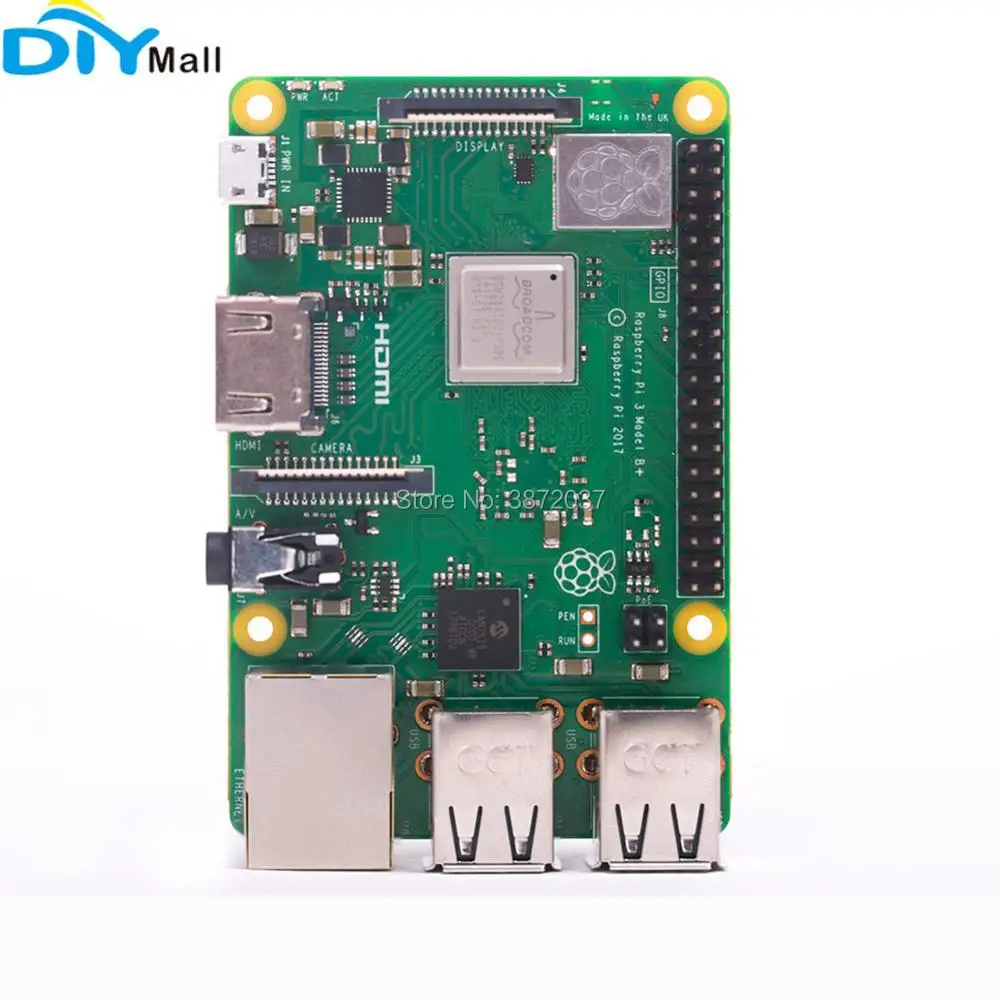 Оригинальный Raspberry Pi 3 Model B + RPi 3B плюс материнская плата 1 4 ГГц 64 битный Процессор