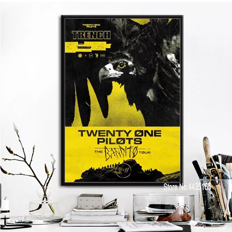 Постер Twenty One Pilots спортивный костюм рок-музыкальная группа постеры и принты