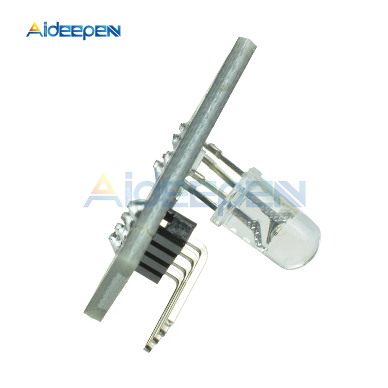 5 шт./лот KY-016 три Цвета 4 Pin коробка передач с модуль 3 цвета RGB LED Сенсор DC 5V Для Arduino