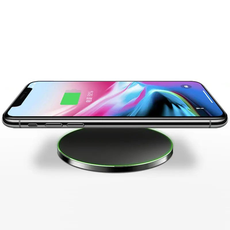 Беспроводное зарядное устройство UiRiQi 10 Вт для iPhone 8/X быстрая Беспроводная