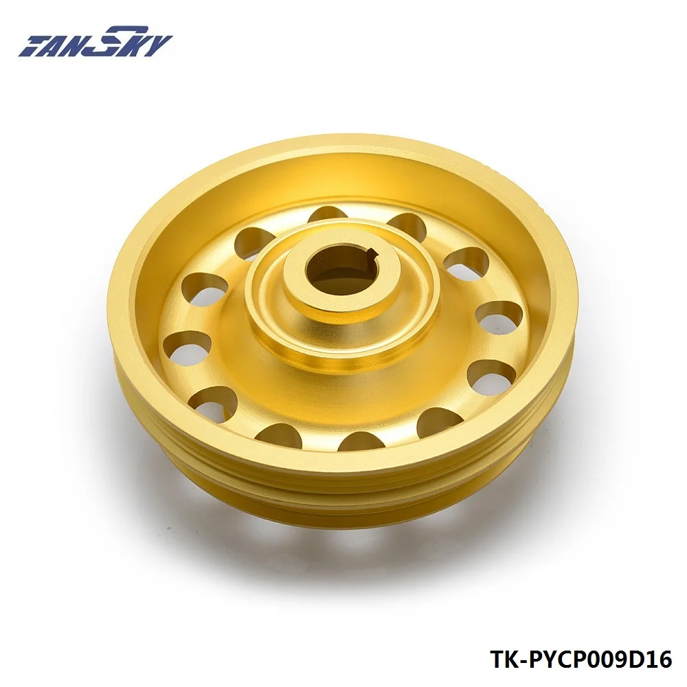 Алюминиевый светильник шкив для Honda Civic 92 95|crank pulley|aluminum crank pulleyhonda civic pulley |