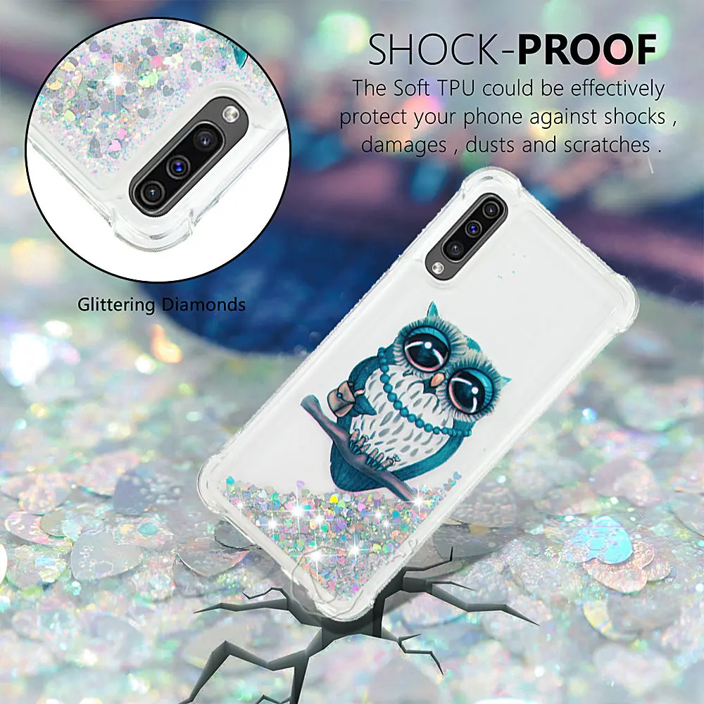 Чехол с изображением единорога совы для Samsung Galaxy A 50 A50 2019 A505FN A505FD SM-A505FN SM-A505F/DS