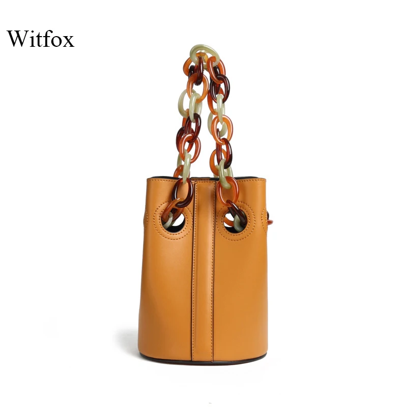 Женская сумка-ведро Witfox из смолы с цепочкой | Багаж и сумки