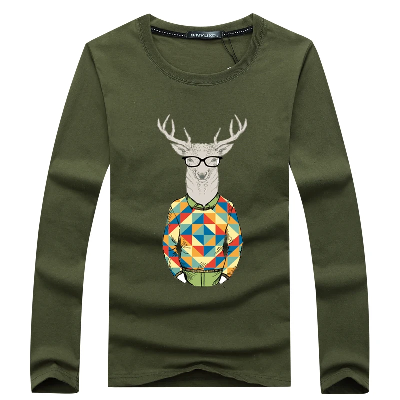 Мужская футболка с длинным рукавом однотонная Повседневная большого размера 5XL