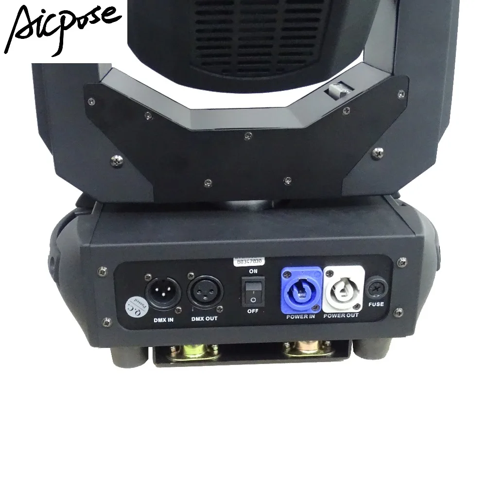 

6Pcs/lots 200W Beam Light 3 in 1 Led Moving Head Light 6 Gobos 7 Colors Prism Electronic Linear Focus Wedding Stage lighting