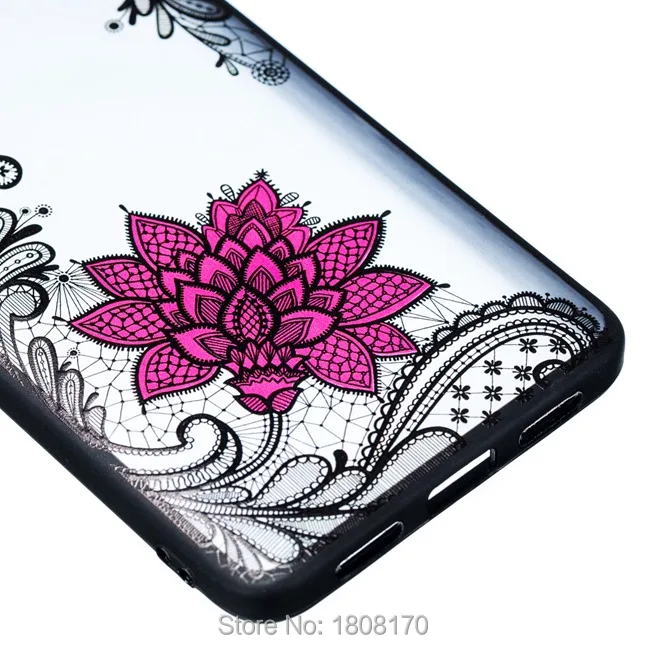 Чехол из ТПУ C Ku Lotus Flower Mandala Datura для Redmi 4A 4X 5 Plus 5A 6 6Pro NOTE3 NOTE4 NOTE S2 кружевной чехол