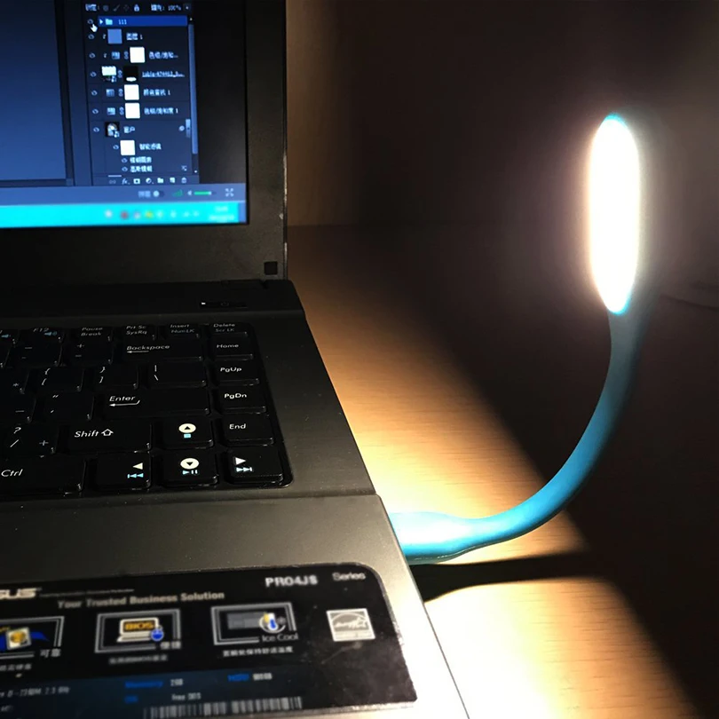 Getop портативный 5 в 1 2 Вт светодиодная USB лампа мини настольная для чтения Защита