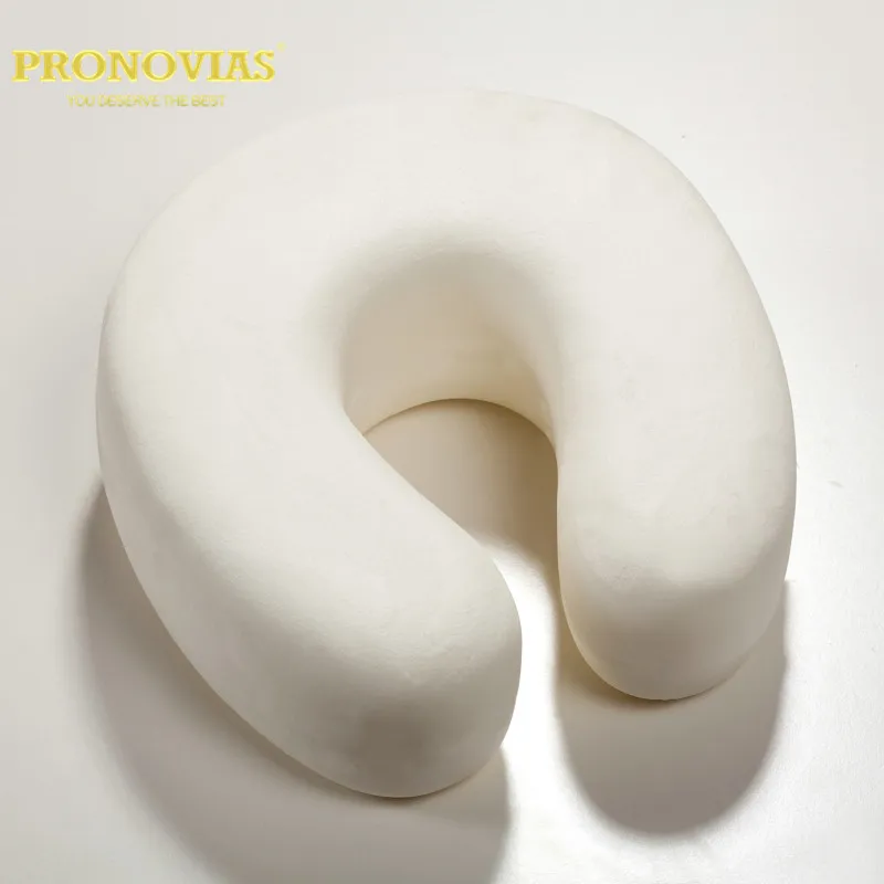 U образная латексная бархатная Ортопедическая подушка для