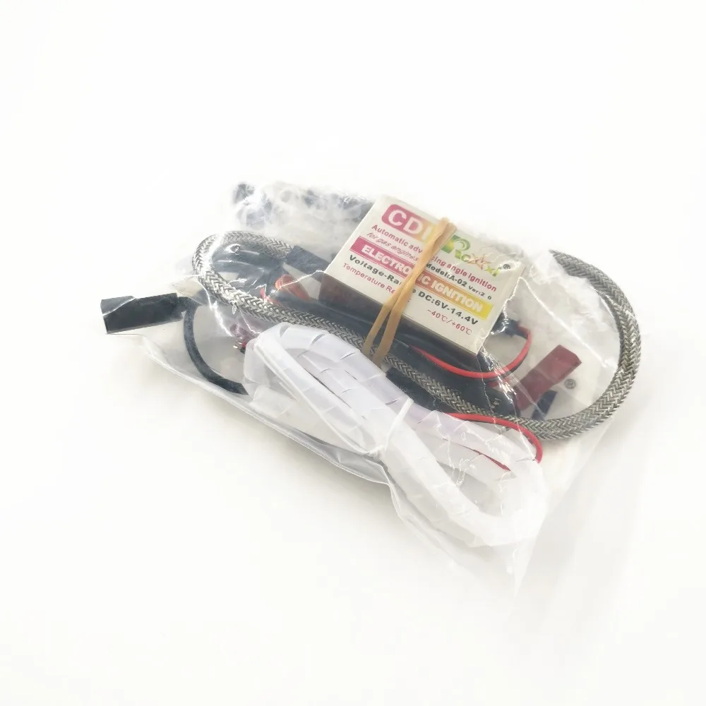 Rcexl Зажигание CDI для CM6 свеча зажигания DA DLE газовый бензиновый двигатель rc самолет