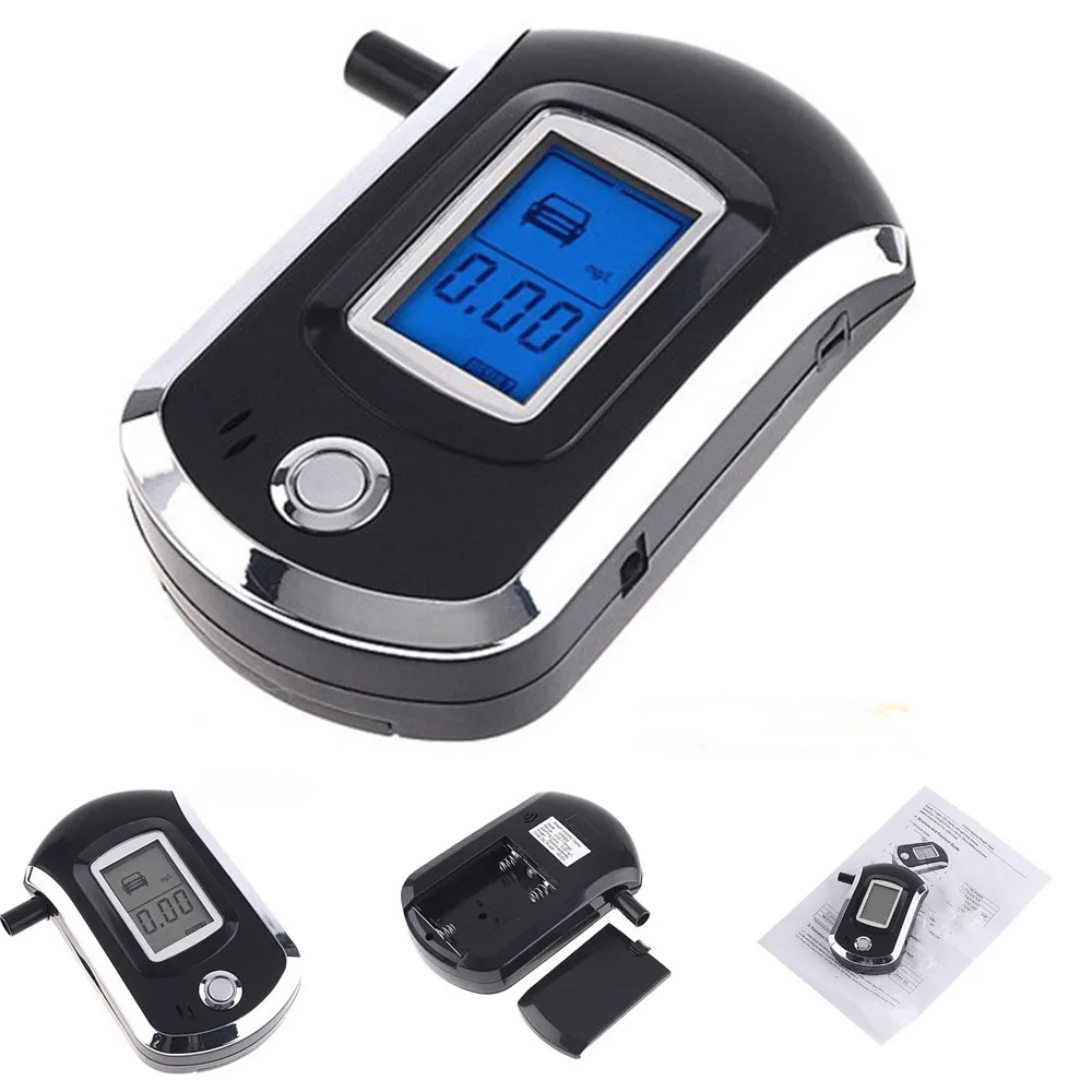 Высокая точность Prefessional Полиция цифровой дыхание Алкотестеры алкотестер |