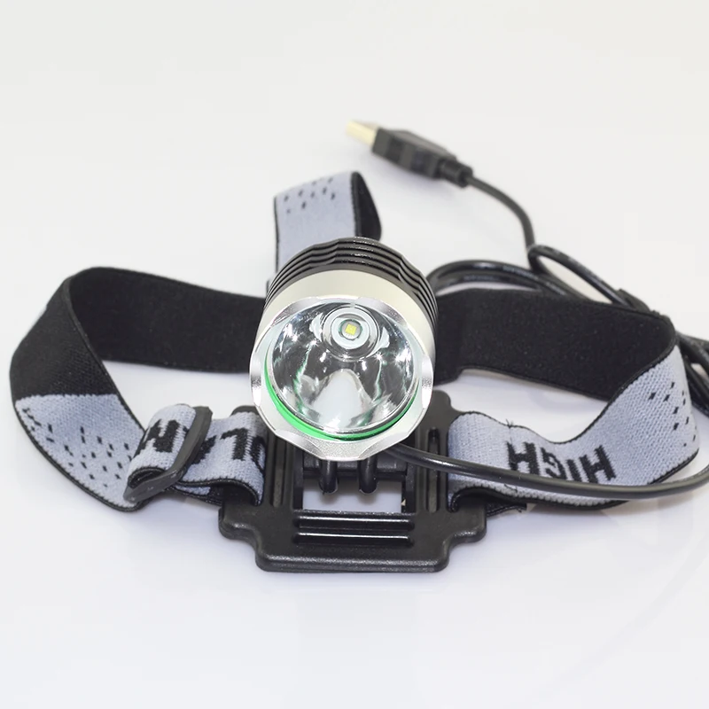 Многофункциональная СВЕТОДИОДНАЯ Фара T6 с USB питанием для велосипеда передняя