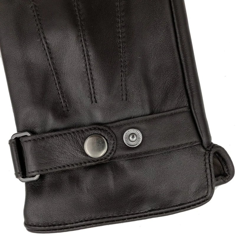 Перчатки мужские из натуральной кожи|touch screen gloves|gym luvatouch glove men |