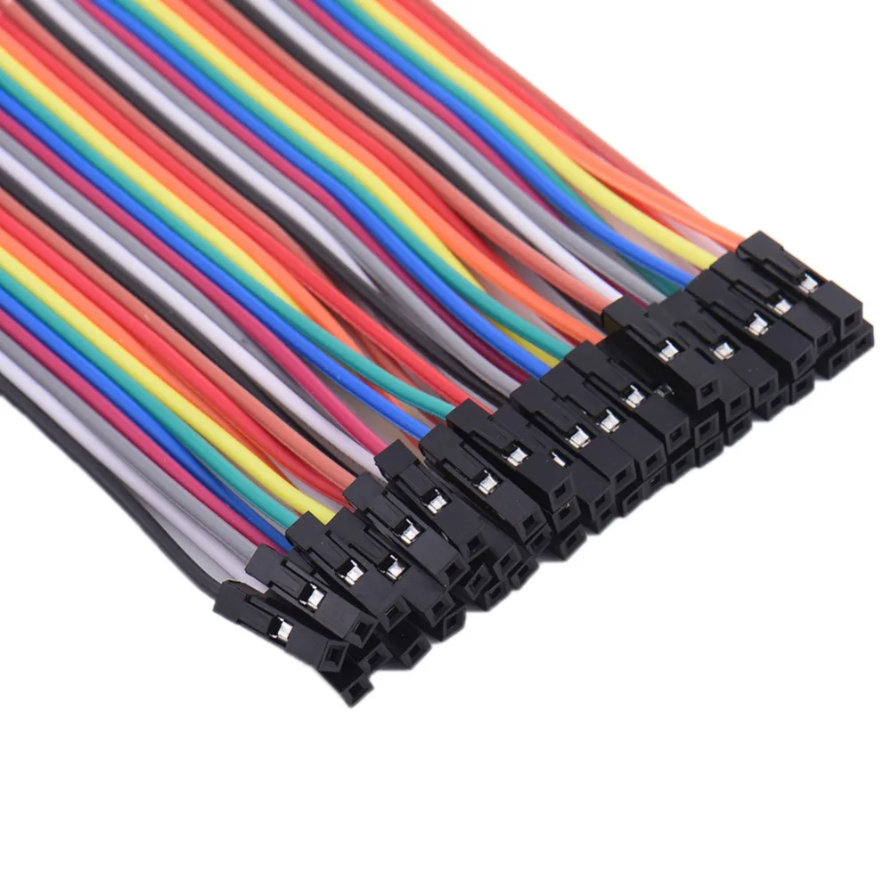 Dupont line 40 шт 10 см папа + мама и женщина перемычка провод кабель для Arduino|Детали