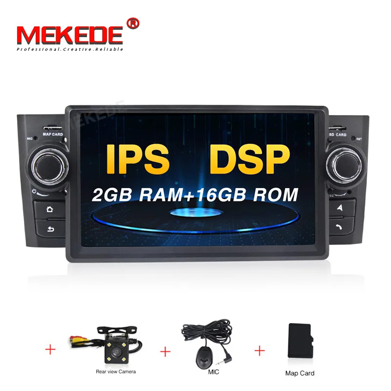 16G DVD CAMERA MEKEDE Android 9,0 четырехъядерный Автомобильный DVD Радио стерео плеер для Fiat/Grande/Punto/Linea 2007-2012 Мультимедиа gps Navi RDS Wifi FM - Цвет: 16G DVD CAMERA