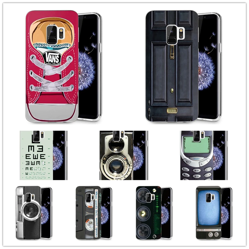 Мягкий чехол из ТПУ с принтом &quotдля Fundas samsung Galaxy S9 PU кожаный флип для coque плюс