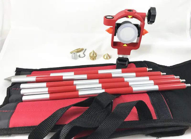 Бренд NEW FDC066 Red Mini Prism 0 30mm for TOPCON SOKKIA NIKON Total Stations survey|Детали и аксессуары для