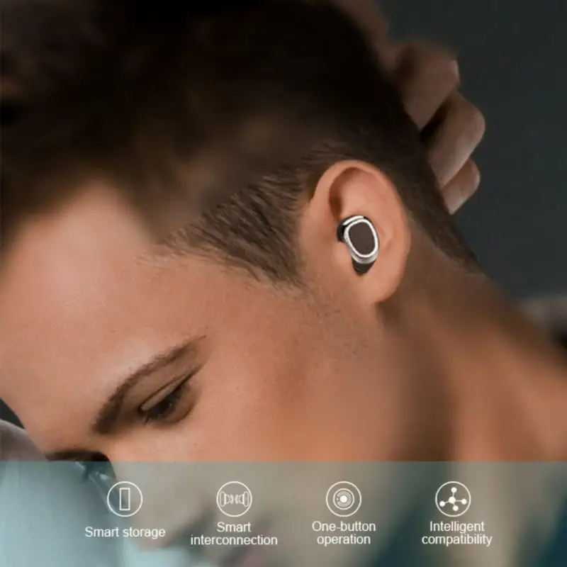 TWS мини беспроводные Bluetooth наушники 4 2 магнитные Близнецы в ухо стерео гарнитура с