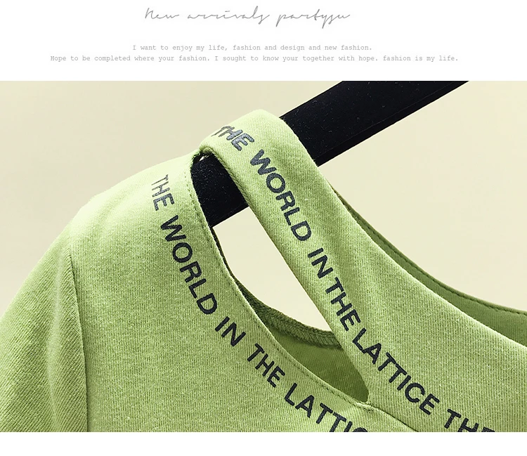 

Fashion 2020 Summer Women Casual Letter Irregular Neck Short Sleeves Cotton T-Shirt Girls Pullover Tee Tops A1585