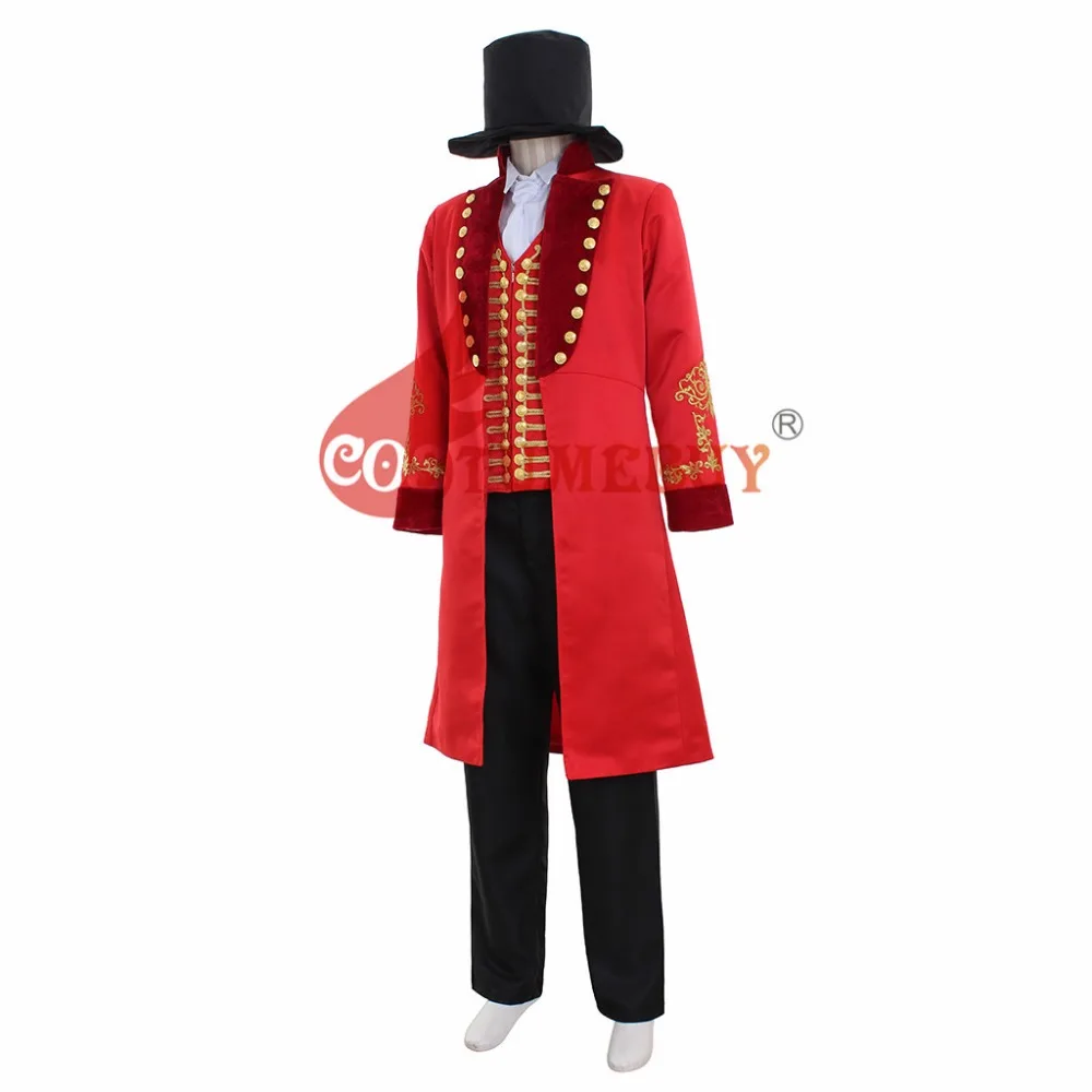 Costumebuy лучший Showman P. T. Барнум косплей костюмированный наряд для взрослых мужчин