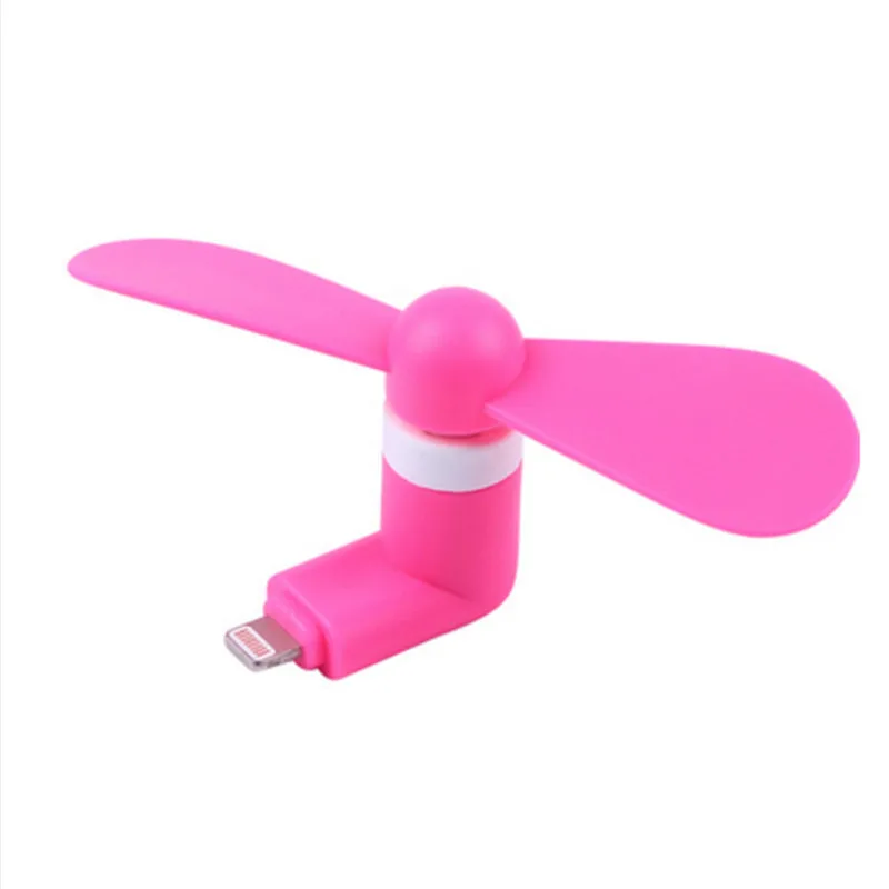 BinFul 10 шт. Мини милый 8-контактный usb-кабель для зарядки и Гибкая мини гаджеты охлаждения охлаждать usb вентилятор для iPhone 5 6 6s, 7, 7 plus, 8 так далее usb гаджет
