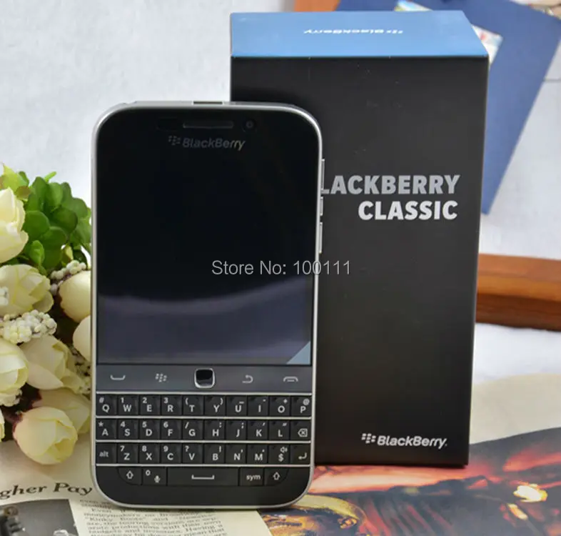 Оригинальный BlackBerry Classic Q20 мобильный телефон разблокированый 2 Гб Оперативная