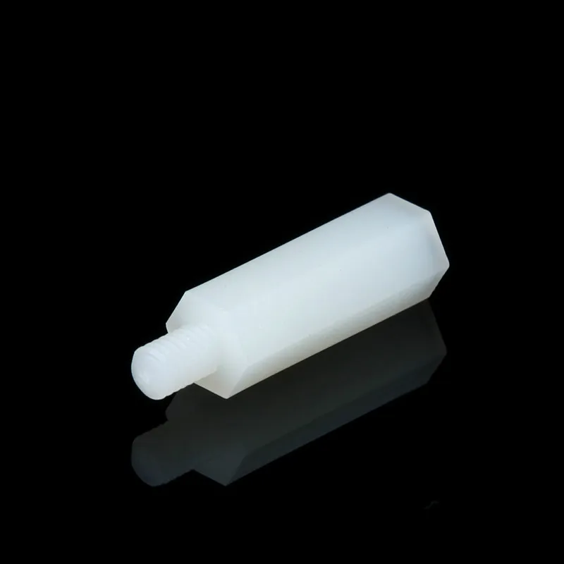 5PCS M3 M5 Hexagonal Nylon Column Single Head Isolation Spacer Plastic Support | Обустройство дома