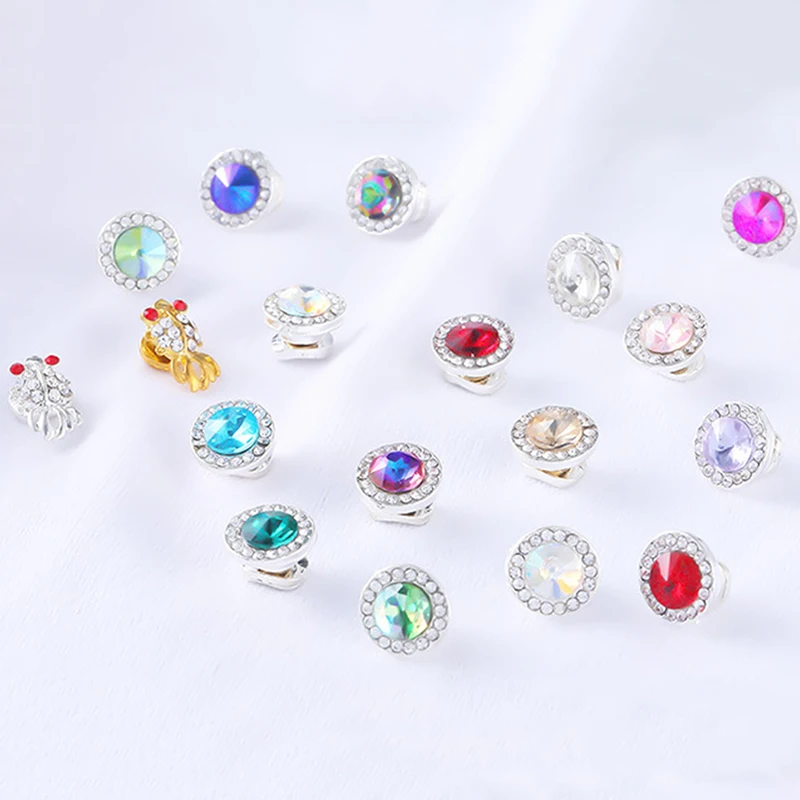 Круглые декоративные хрустальные бусины для ногтей Mtssii трансферные AB симфония