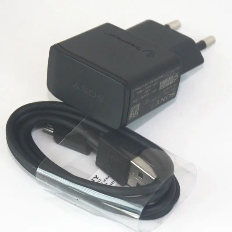 Оригинальное зарядное устройство Sony EP800 EU + EC803 USB кабель для Xperia Z X XA Z2 Z3 X10|wall charger|eu
