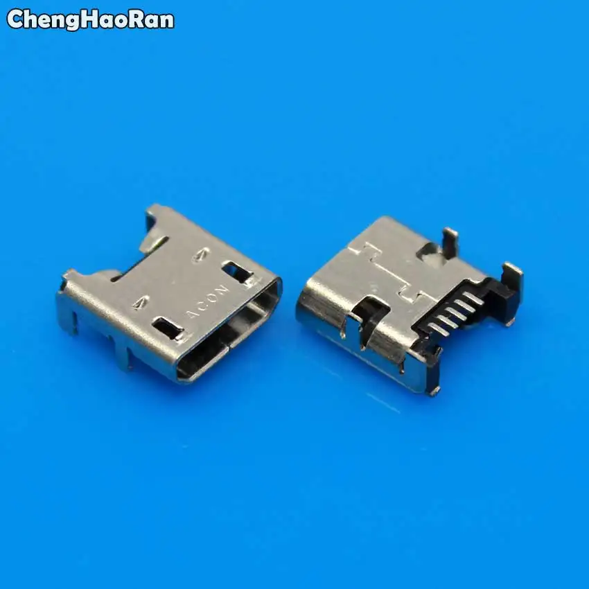 ChengHaoRan 2 шт. микро USB разъем для зарядки Asus FonePad K004 Zenfone 4 5pin | Мобильные телефоны и
