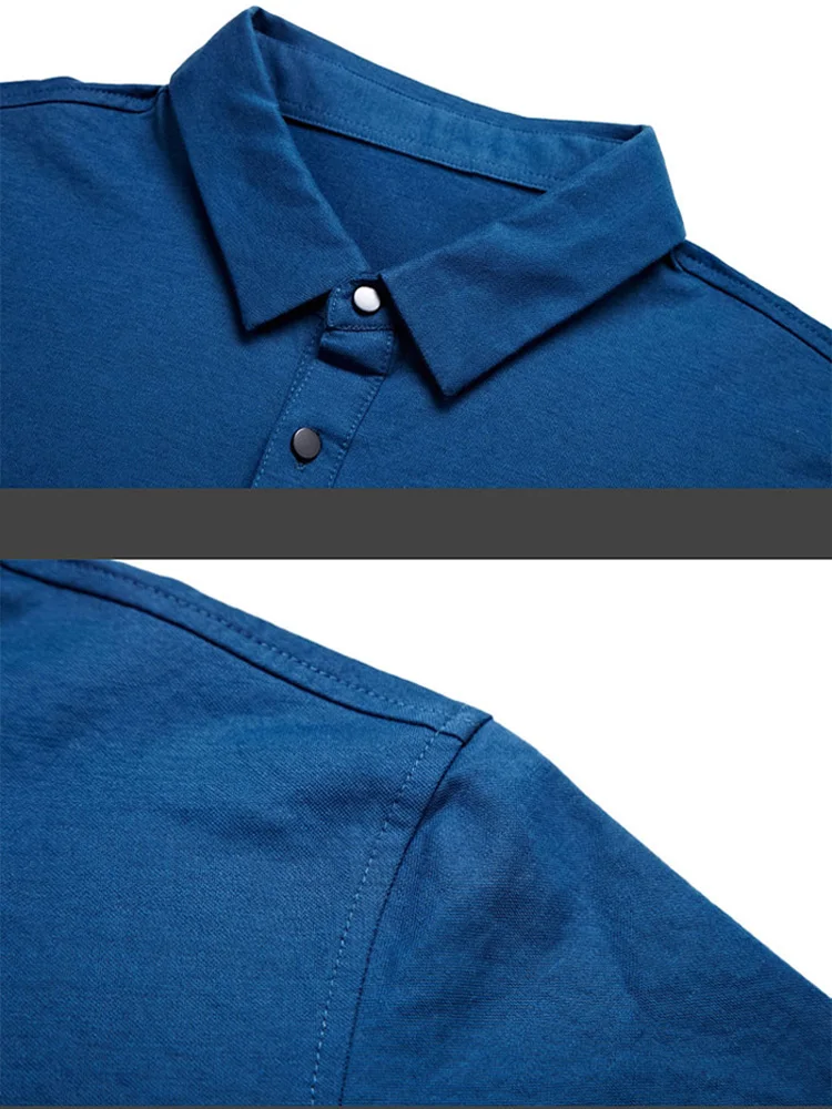 

Fashion Men T Shirt Spring Autumn Slim Tshirt Men Tops Long Sleeve Streetwear Casual T-Shirt Men 100% Cotton Tee Shirt Homme