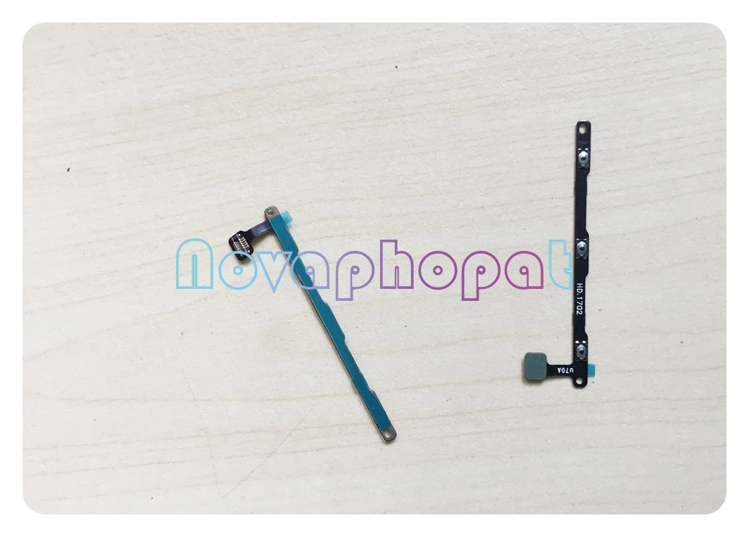 Novaphopat 5pcs/lot Power on off Volume up down Switch side Key Button flex cable For ZTE Axon 7 A2017 Replacement | Мобильные