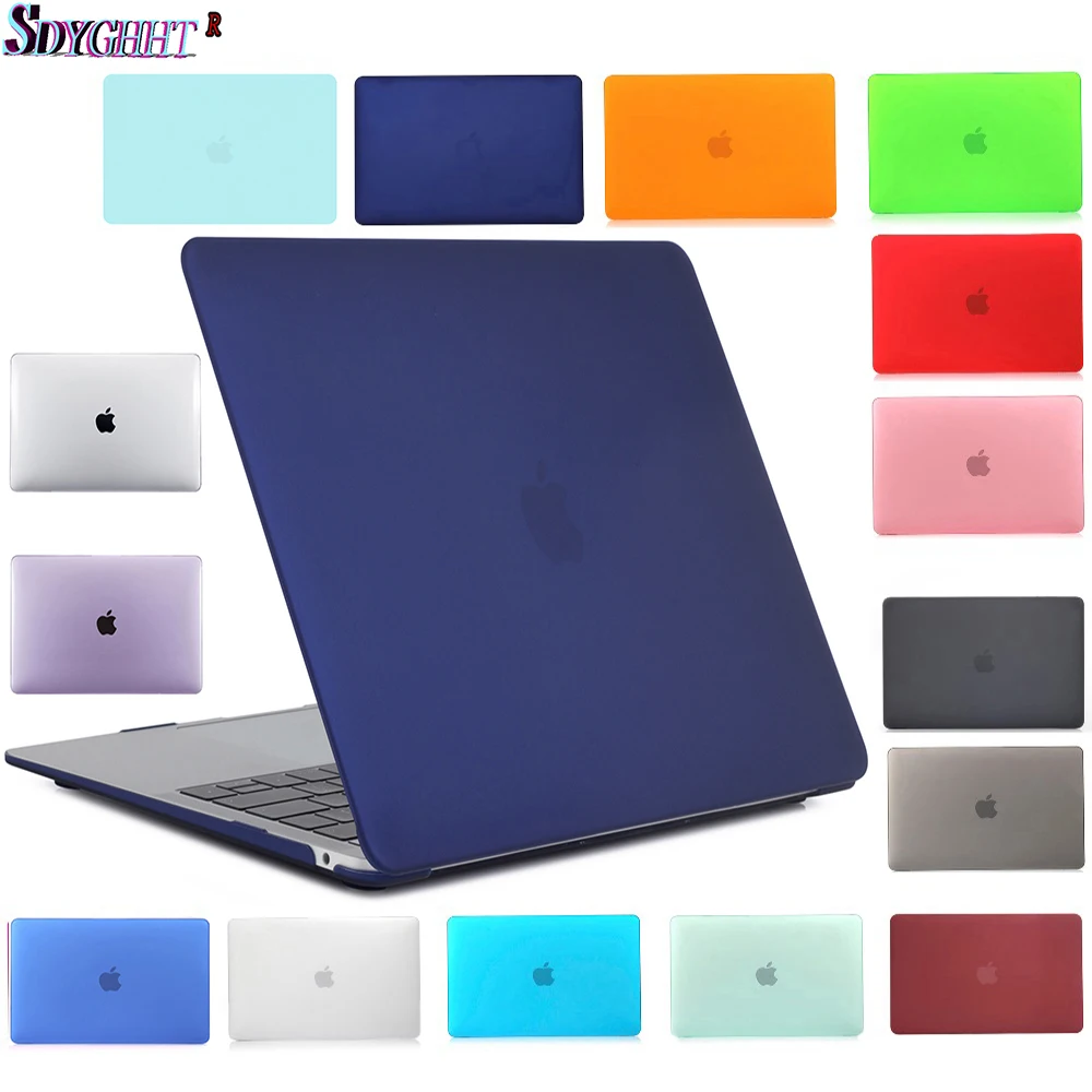 

New Hard Crystal Matte Case for MacBook air 13 A2179 A1466 A1932 For Mac Book Pro 13 A1706 A1708 A1989 A2159 A2289 A2251 Cases