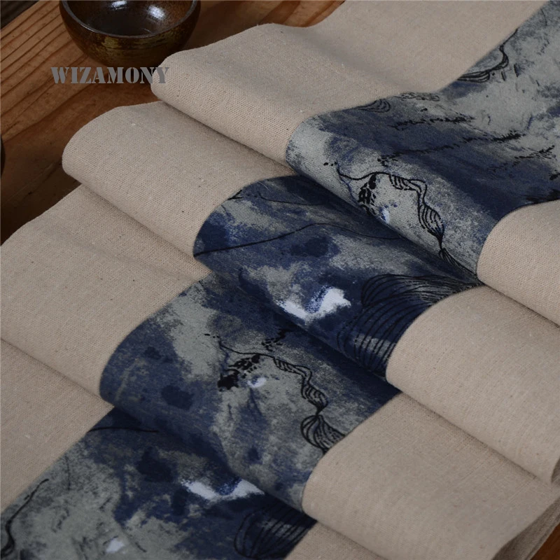 Коврик для чая WIZAMONY ручной работы настольный Ретро коврик в национальном стиле