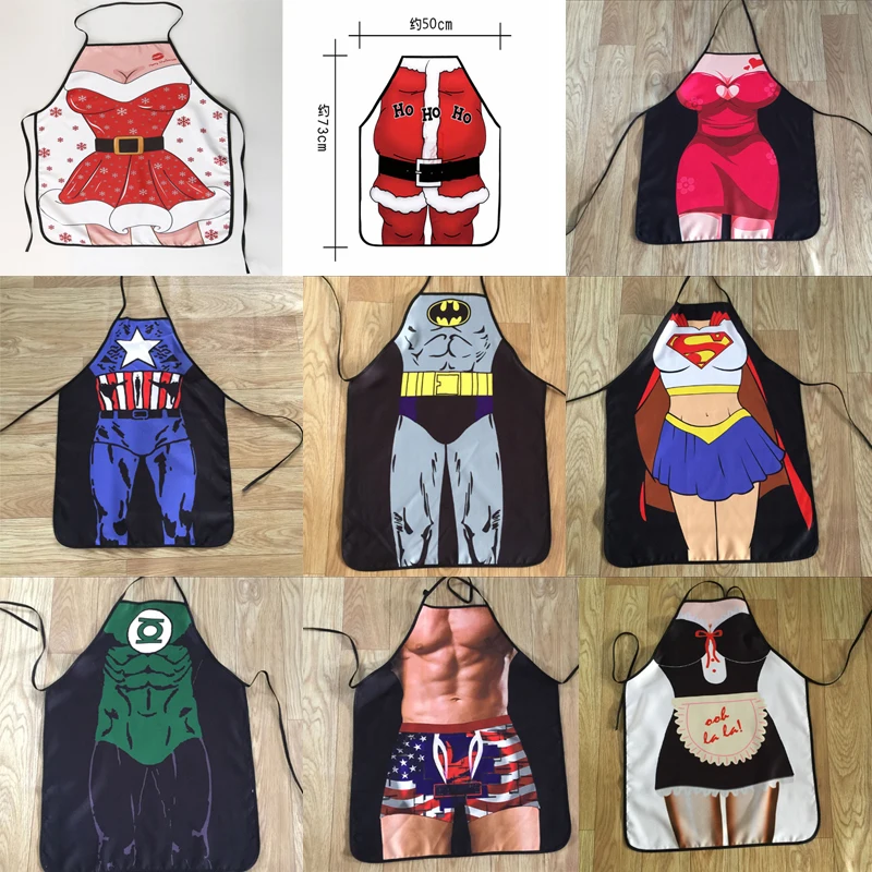 Новое поступление украшения на Хэллоуин/Рождество сексуальные фартуки для