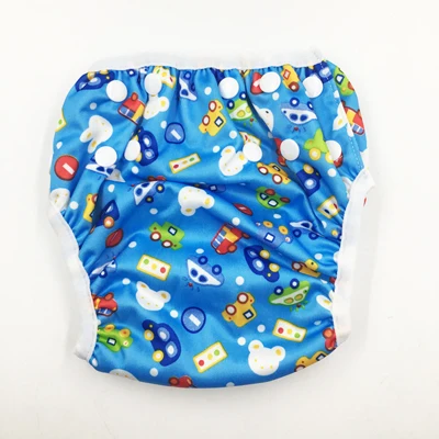 Pororo/1 шт., детский купальный подгузник, водонепроницаемые регулируемые тканевые подгузники, Детские купальники, герметичный чехол, многоразовые подгузники для мальчиков и девочек - Цвет: H06