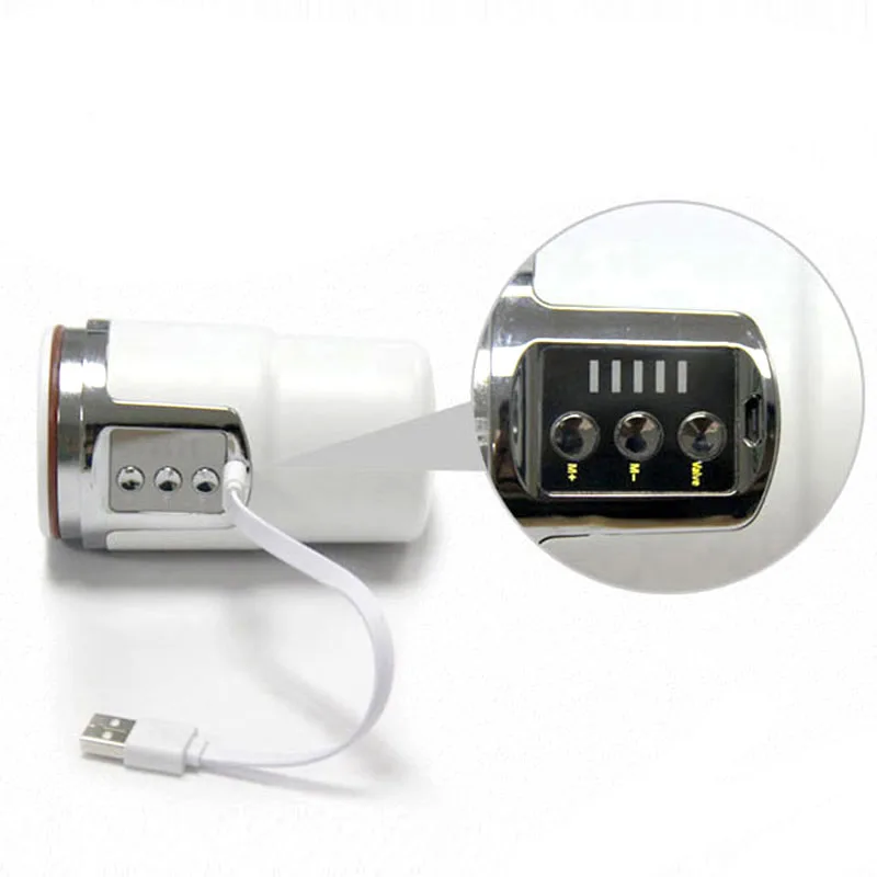 YUELV Электрический Начинающий Мужской пенис насос USB Перезаряжаемый увеличитель