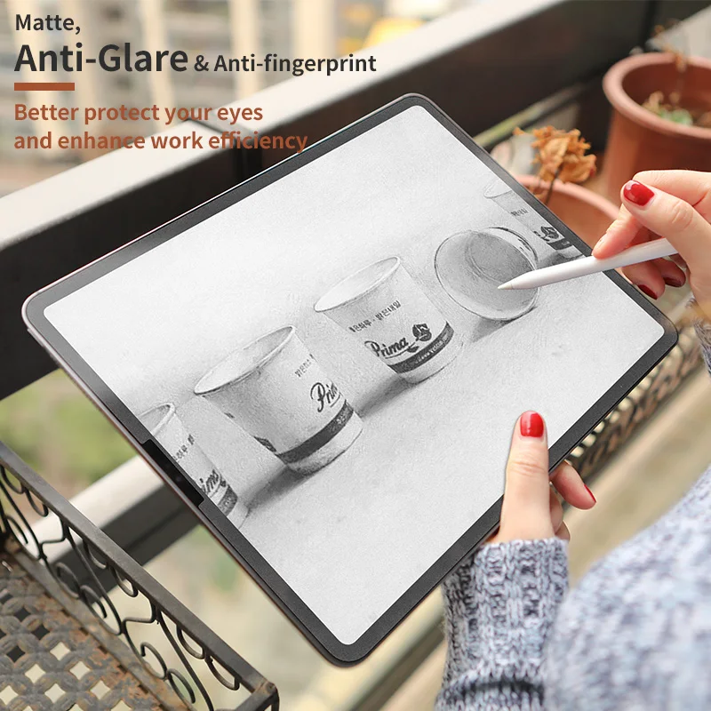 NILLKIN AR бумажная Защитная пленка для экрана для iPad 9,7 / для iPad Pro 11 для iPad Pro 12,9 матовая бумажная текстура эскизная пленка