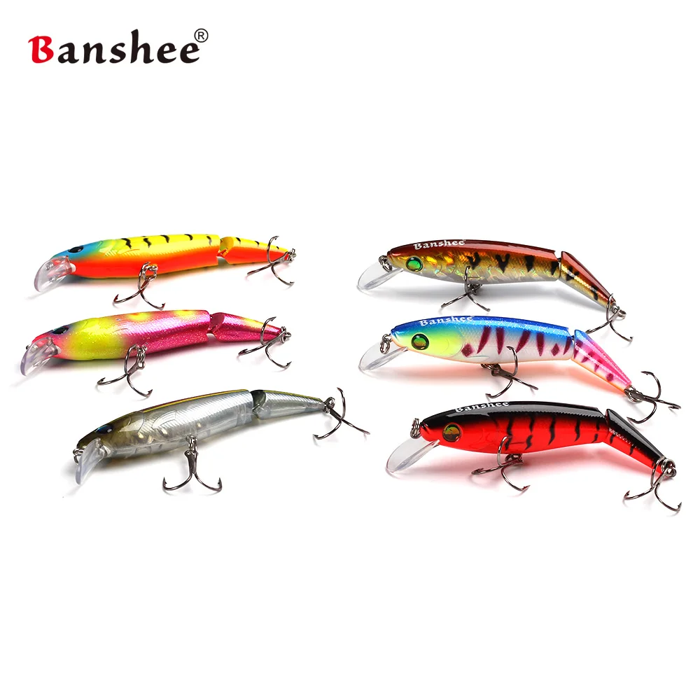 Приманка для плавания банши 6 шт./лот 95мм14g VJ01|multi jointed|jerk minnowbait bait |