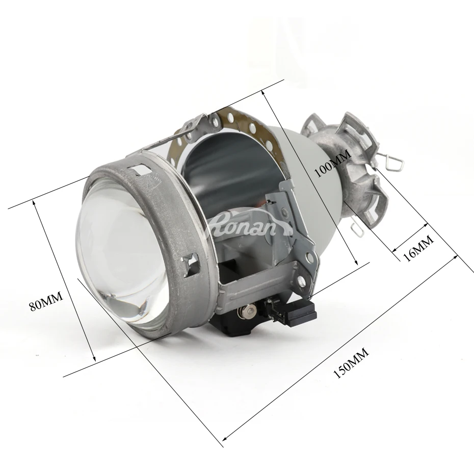 RONAN 3 0 "E55 G2 D2S bi xenon объектив фары для E65 A6 C5 A6L S6 W209 219 251 212 R171 ML320 | Автомобили и