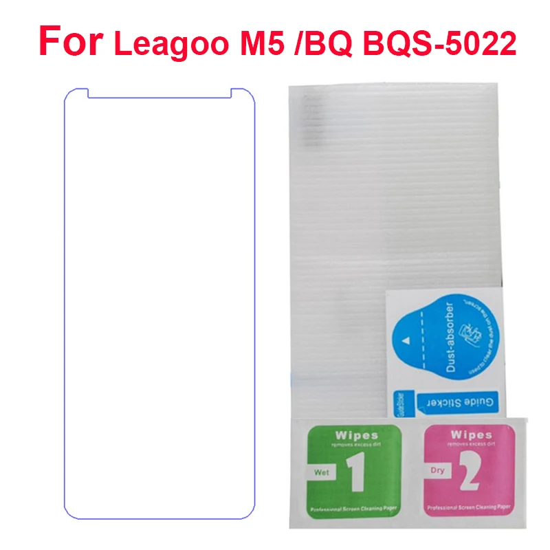2 шт. закаленное стекло Leagoo M5 ультратонкая защитная пленка взрывозащищенное