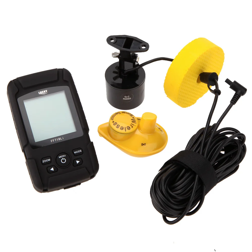 Водостойкий рыболокатор Портативный ЖК камера для рыбалки Беспроводная глубина