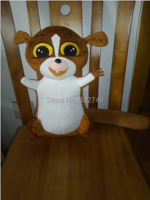 Madagascar 2 пингвина Морт Лемур 55 см плюшевые куклы PP хлопок ручной работы|pp cotton|plush