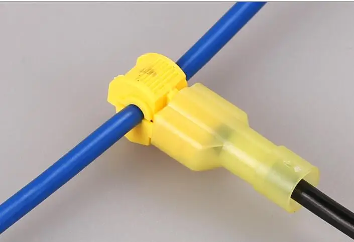 10 шт. желтые коннекторы для быстрого сращивания проводов|connector cable|connector softwareset nail |