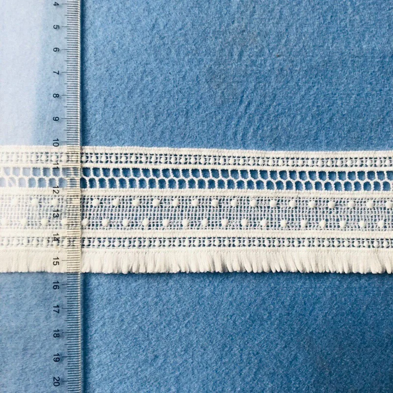 Эластичное кружево лента тесьма 60 мм широкая отделка вышитое для костюма